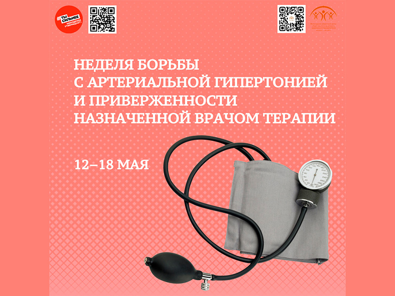 Неделя борьбы с артериальной гипертонией.