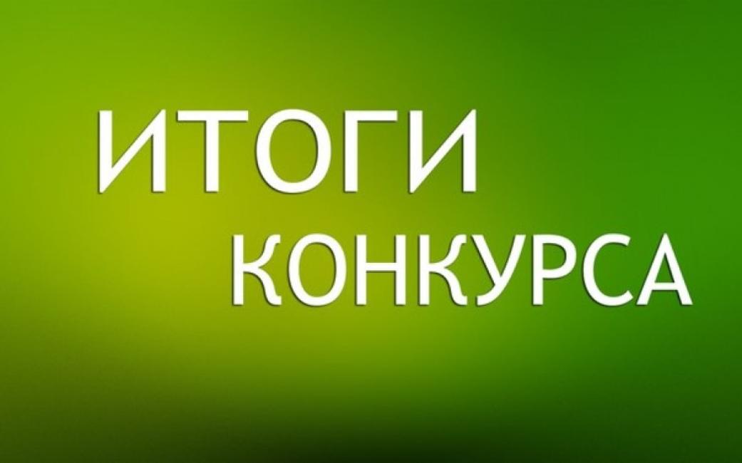 Итоги конкурса на получение грантовой поддержки в форме субсидий.